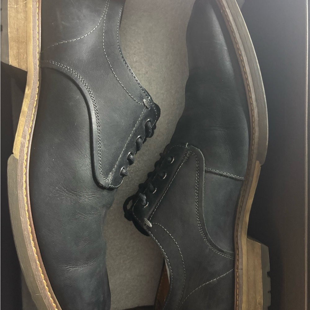 Florsheim Men's Black Leather Shoes